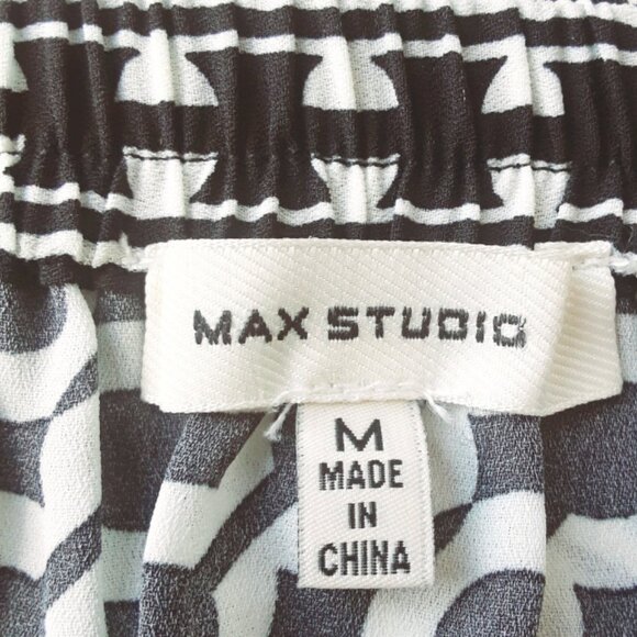 Max Studio Mock Wrap Maxi Pencil Skirt Med - Picture 10 of 11